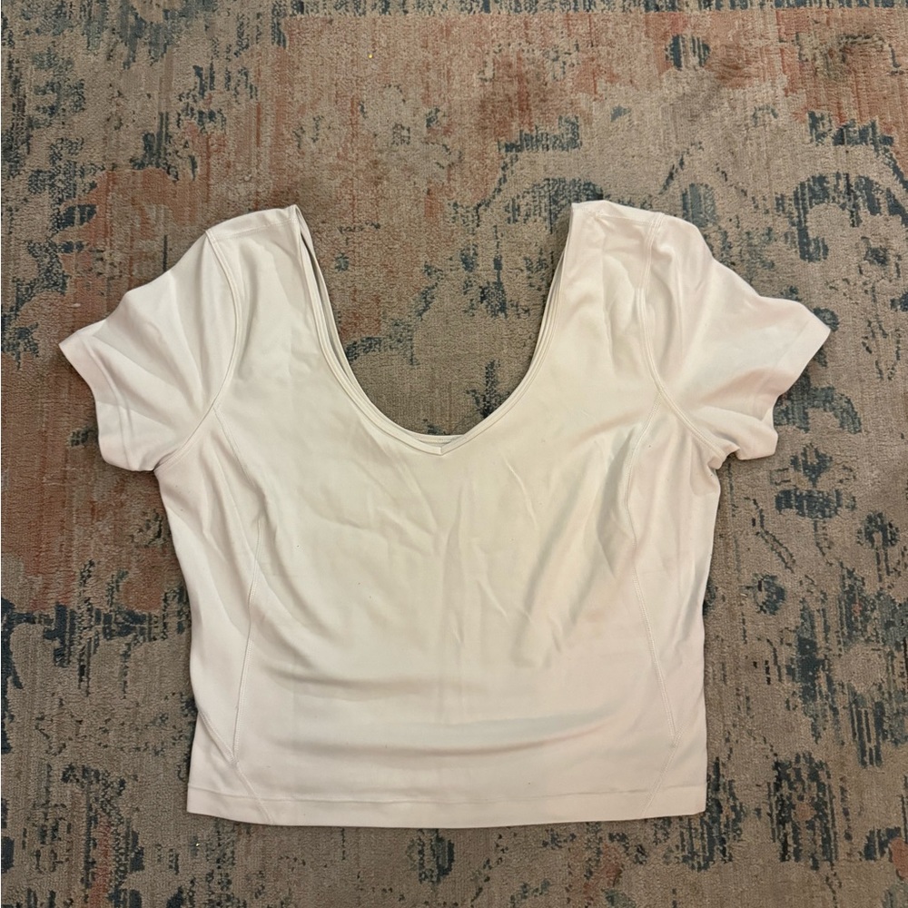 Lululemon White Align T-Shirt